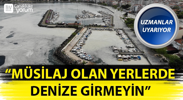 Uzmanlardan müsilaj olan bölgelerde ‘denize girmeyin’ uyarısı!