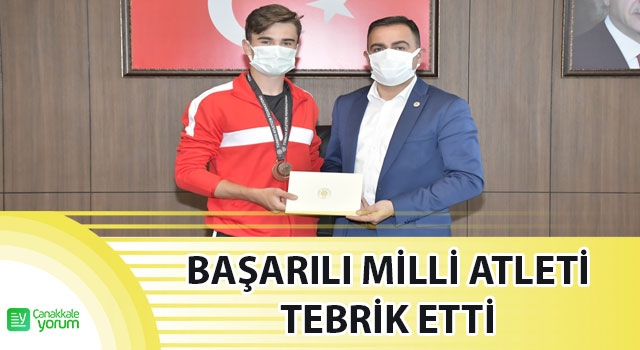 Başkan Erdoğan, Milli Atlet Anıl Korkmaz’ı tebrik etti