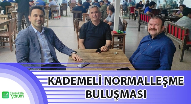 Kademeli normalleşme buluşması