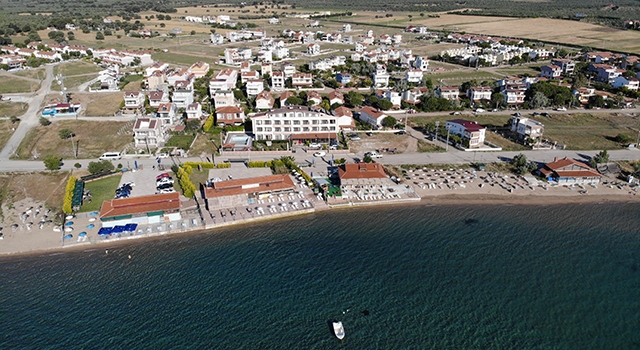 Mavi bayraklı Geyikli sahillerinde müsilaj yok, huzur var