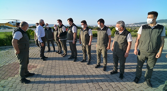 Çanakkale'de orman yangınlarına karşı tedbirler denetlendi