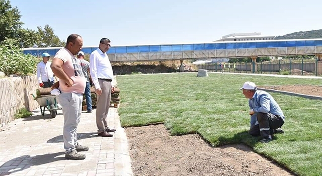 Çan’da Kocabaş Çayı çevresi güzelleşiyor