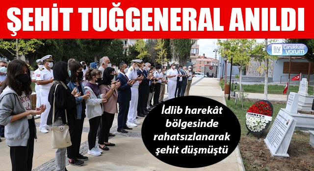 Şehit Tuğgeneral Sezgin Erdoğan anıldı