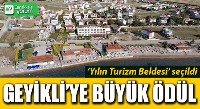 Geyikli ‘Yılın Turizm Beldesi’ seçildi