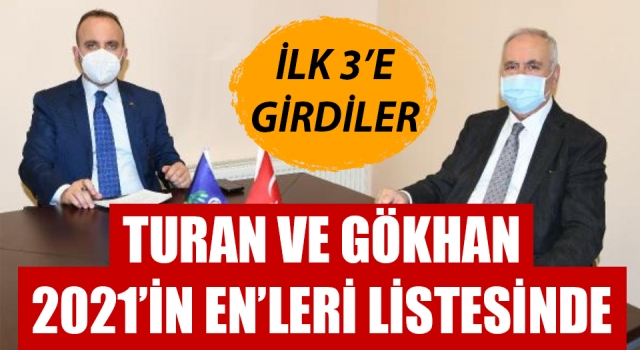 Bülent Turan ve Ülgür Gökhan “2021’in En’leri” listesinde: İlk 3'e girdiler