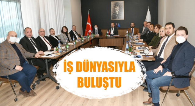 ÇTSO Başkanı Semizoğlu, iş dünyasıyla buluştu