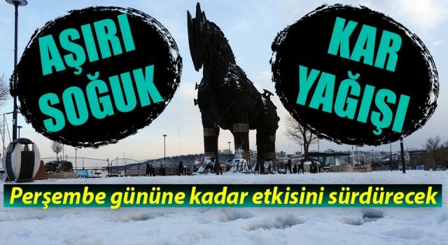 Perşembe gününe kadar etkisini sürdürecek: Aşırı soğuk ve yoğun kar yağışı geliyor!