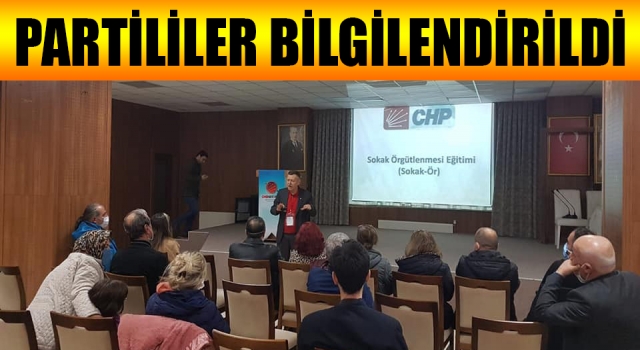 CHP Parti Okulu, Çanakkale’de eğitim verdi