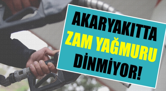 Benzin ve motorine bir büyük zam daha!