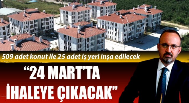 Bülent Turan’dan Çanakkale’ye toplu konut müjdesi: 24 Mart’ta ihaleye çıkacak