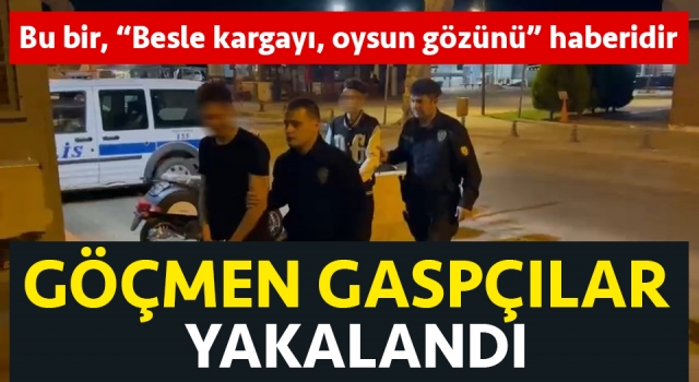 Gelibolu’da Fas uyruklu 2 gasp şüphelisi yakalandı!