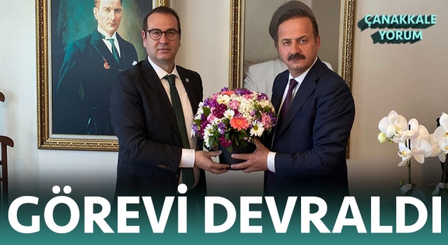 İYİ Parti Genel Başkan Yardımcısı Rıdvan Uz görevini devraldı