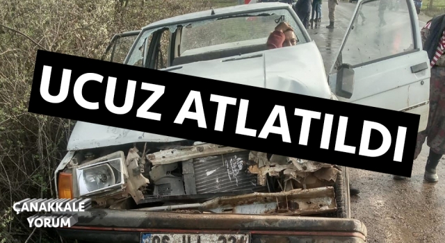 Yenice’de trafik kazası: 2 yaralı