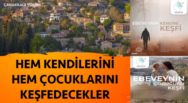 Çanakkale'de ebeveynlere çocuklarıyla iletişimi için farkındalık kampı