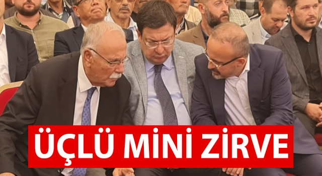 Üçlü mini zirve!