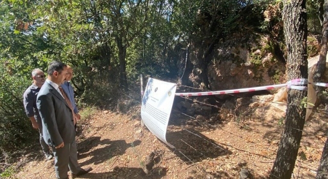 Vali Aktaş, İnkaya Mağarası kazı çalışmalarını inceledi