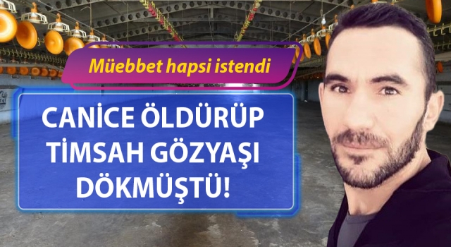 Biga’daki vahşet için müebbet hapis talebi!