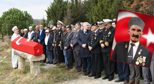 Lapsekili Kıbrıs Gazisine son görev