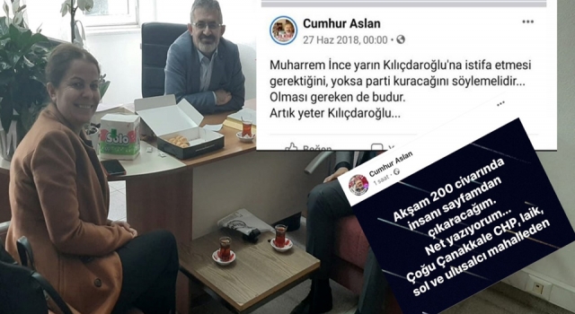 Cumhur Aslan’ın skandal paylaşımları ortaya çıktı: Kılıçdaroğlu'nu istifaya davet etmiş!