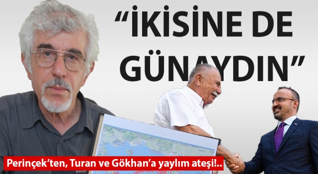 Prof. Dr. Perinçek’ten, Turan ve Gökhan’a yaylım ateşi: “İkisine de günaydın”