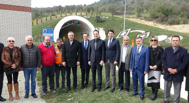 AK Parti Çanakkale İl Teşkilatı, Gelibolu-Eceabat Devlet Yolu’nda incelemelerde bulundu