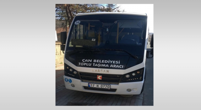 Çanakkale'den çalınan minibüs Tekirdağ'da bulundu