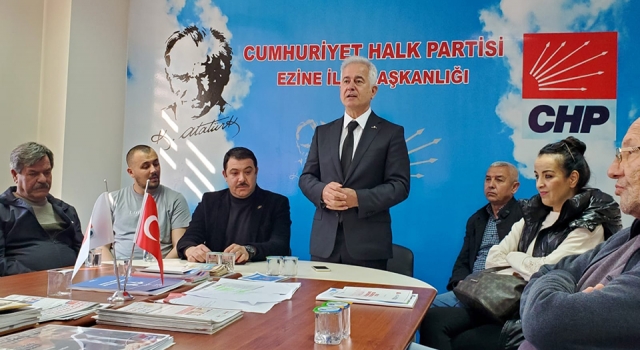 CHP'li Güneşhan'dan Ezine ve Geyikli ziyareti