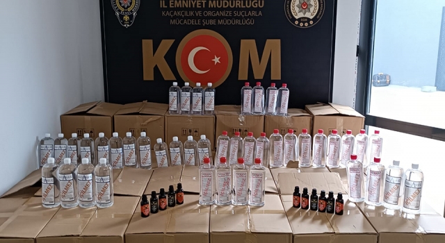 Çanakkale’de kaçak alkol operasyonu: 2 gözaltı