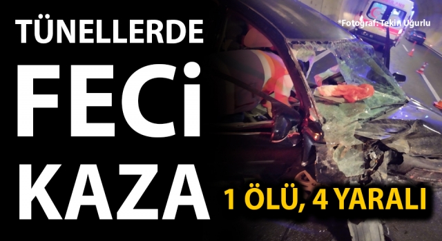 Çanakkale’de Ayvacık-Küçükkuyu tünelinde trafik kazası: 1 ölü, 4 yaralı