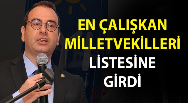 Rıdvan Uz en çalışkan milletvekilleri listesine girdi