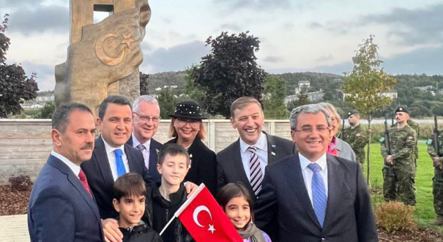 Çanakkale Ruhu, Kanada’da ölümsüzleşti