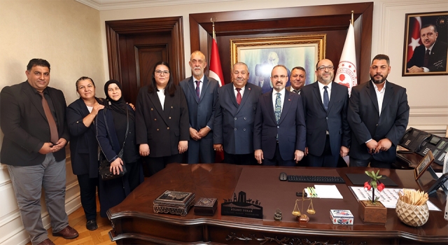 Bakan Yardımcısı Turan’a, Roman Dernekleri Başkanlarından ziyaret