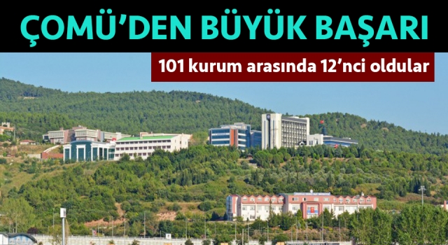 Çanakkale’nin gururu ÇOMÜ