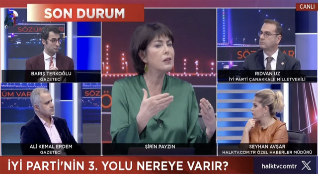 İYİ Partili Uz’a canlı yayında ‘CHP ile ittifak’ baskısı!