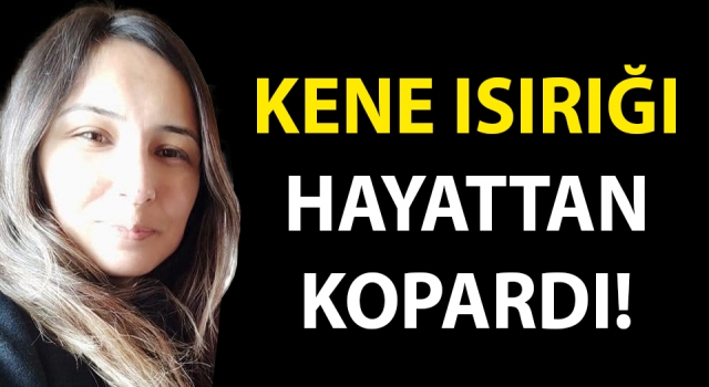 Kene ısırığı hayattan kopardı!