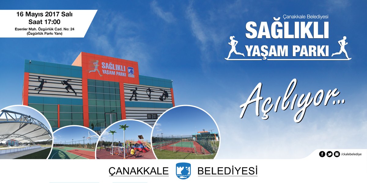 Sağlıklı Yaşam Parkı 16 Mayıs'ta açılıyor