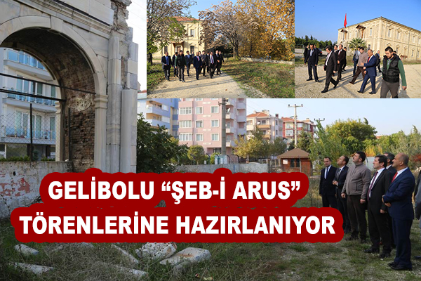 Gelibolu "Şeb-i Arus" törenlerine hazırlanıyor