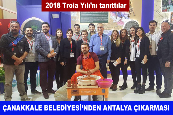 Çanakkale Belediyesi'nden Antalya çıkarması