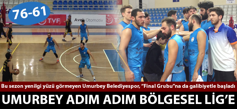 Umurbey Belediyespor “Final Grubu”na galibiyetle başladı