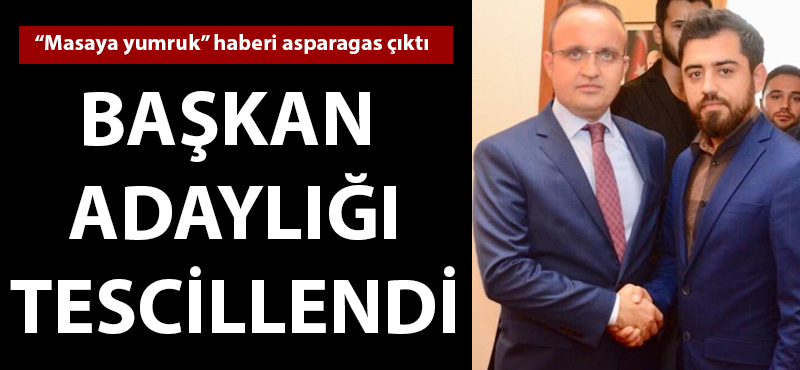 Burak Balık'ın başkan adaylığı tescillendi