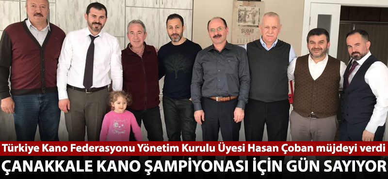 Çanakkale kano şampiyonası için gün sayıyor