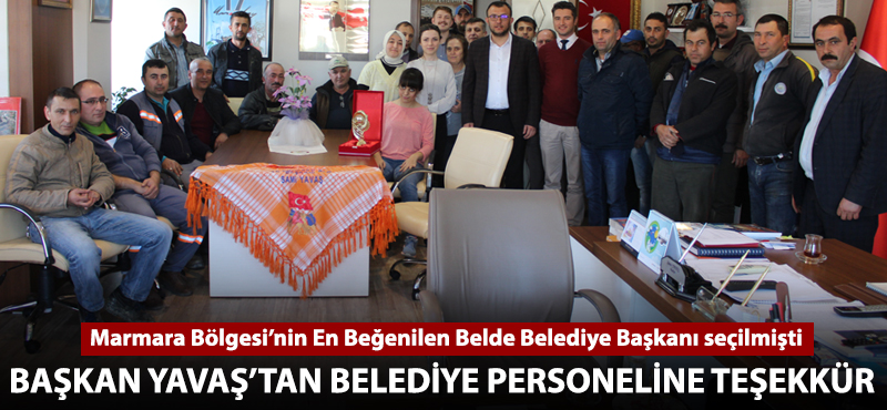 Başkan Yavaş'tan belediye personeline teşekkür