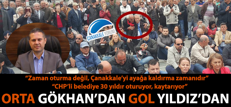 Orta Gökhan'dan gol Yıldız'dan