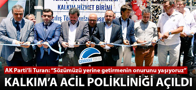 Kalkım'a acil polikliniği açıldı