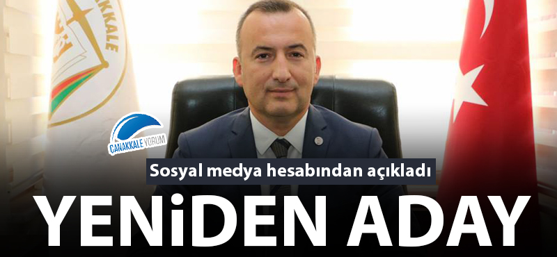 Bülent Şarlan yeniden aday