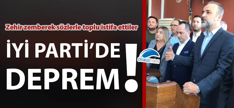 İYİ Parti'de toplu istifa!