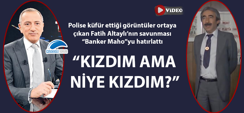 Polise küfür eden Fatih Altaylı'dan açıklama!