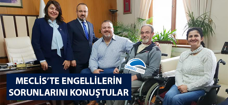 Meclis'te engellilerin sorunlarını konuştular