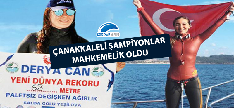 Çanakkaleli şampiyonlar mahkemelik oldu!