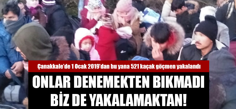 Onlar denemekten bıkmadı, biz de yakalamaktan!